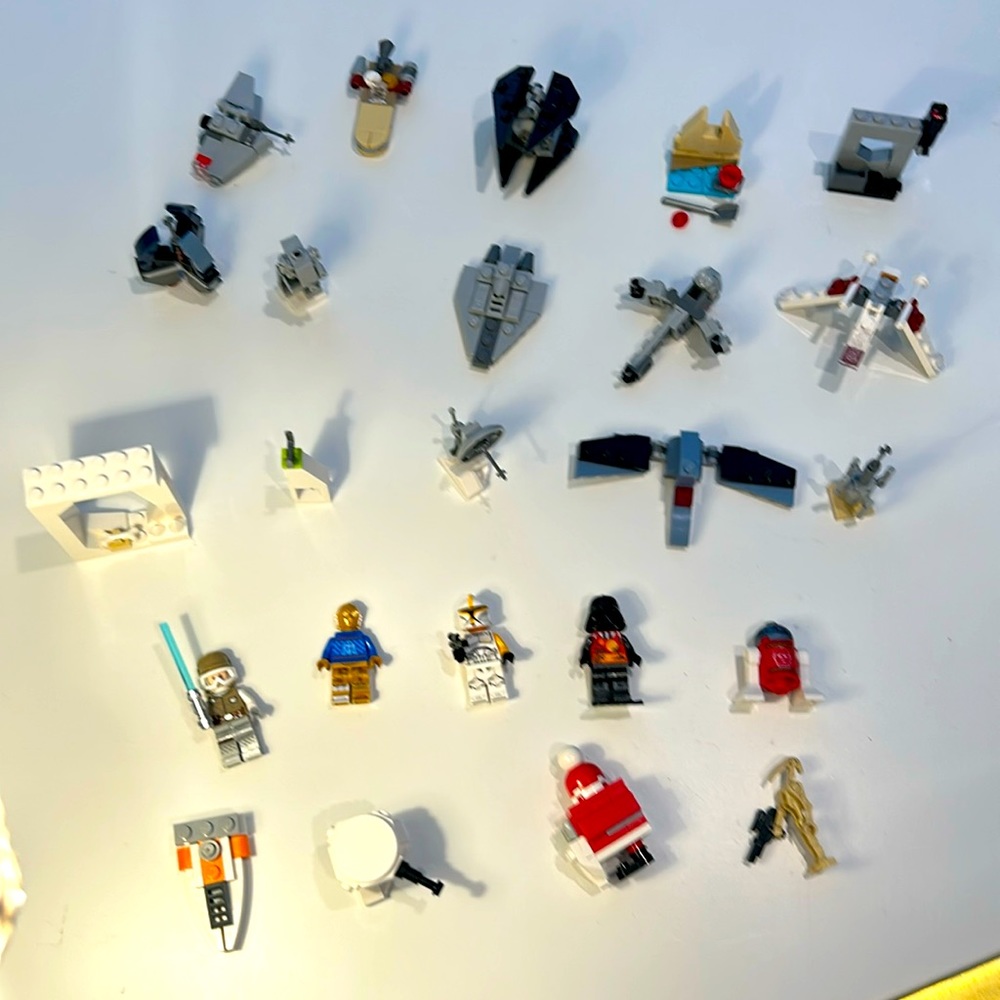 24 parts to Lego advent calendar, 2022. All intact. Collectors set